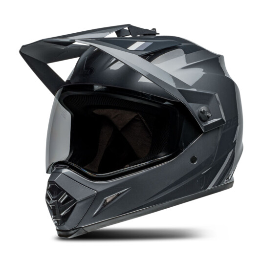 BELL Adventurehjelm Ps Mx-9 Adv Mips® Chrome-Sølv