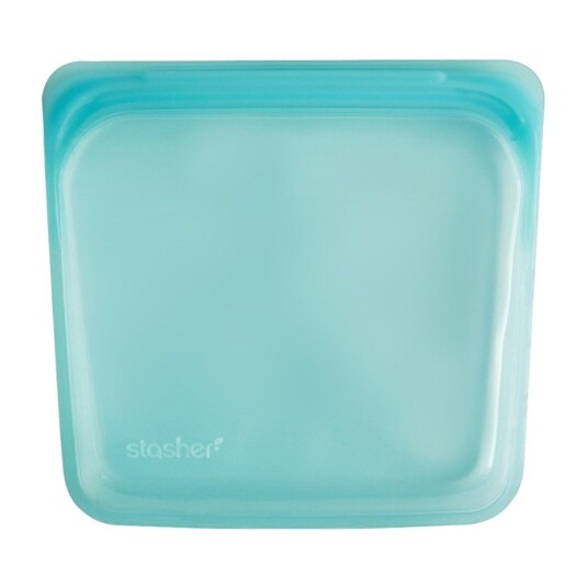 STASHER SANDWICH SILIKONPOSE AQUA STSB03 STASHER SANDWICH SILIKONPOSE AQUA STSB03