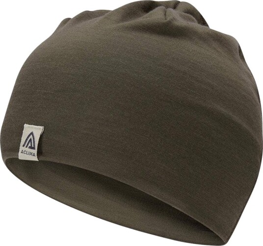 Aclima LightWool 140 Relaxed Beanie lue tarmac Aclima LightWool 140 Relaxed Beanie lue tarmac