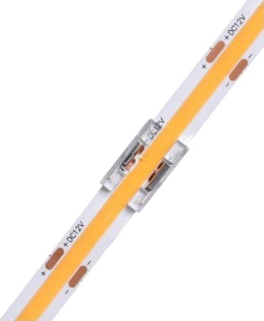 Lavprofil samler til LED strip 8mm COB enkeltfarget IP20 5V 24V