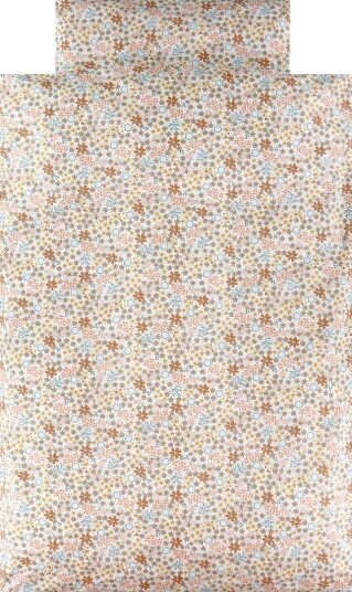 Nørgaard Madsens Sengetøy Baby Beige/Rosa Blomster Nørgaard Madsens Baby Sengetøy Baby