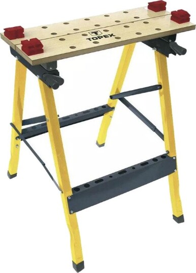 Topex Arbeidsbord 07A420 Sammenleggbart Med Mdf-Plate, 60 × 24 × 80 cm, Maks. 100 kg