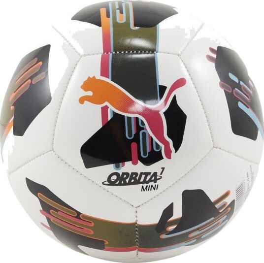 PUMA Fotball Orbita 7 MS Mini Hvit/Multicolor Str. 1