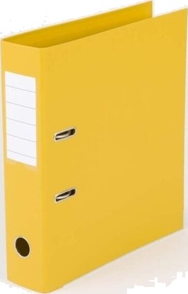 Brevordner Q Line Gul 75   10 Stk.