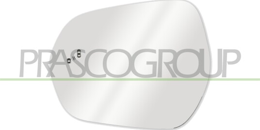 Speilglass ytterspeil PRASCO FD6207524
