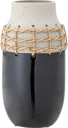Bloomingville Janie Vase Ø16 cm Svart Bloomingville Janie Vase Ø16 cm Svart
