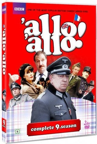 Allo Allo! Sesong 9 DVD Allo Allo! Sesong 9 DVD