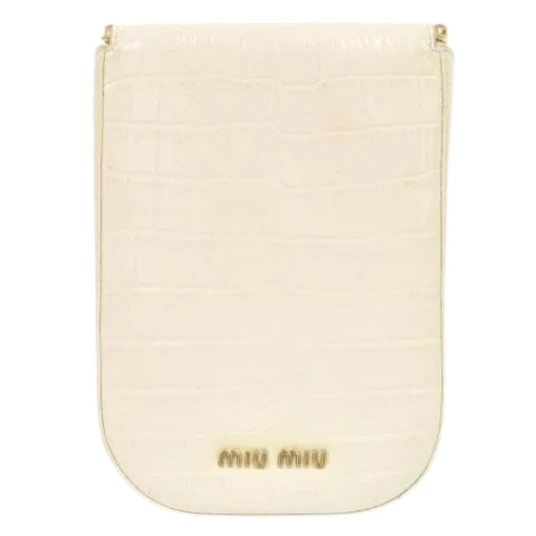 Miu Miu unisex Hvit