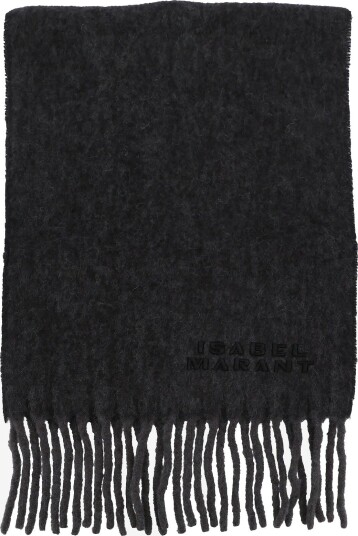 Isabel Marant Firny Scarf - DARK GREY - One Size