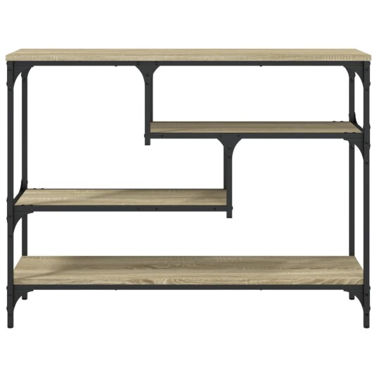 Konsollbord sonoma eik 100x30x75 cm konstruert tre 8721012339651