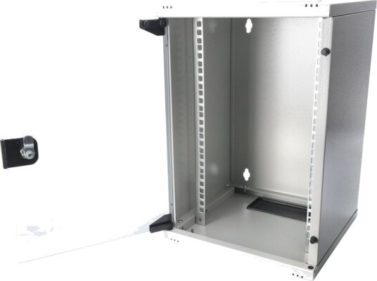 Digitus Veggmonterbar 9U Skap Lysegrå RAL 7035 10" Serverkabinet