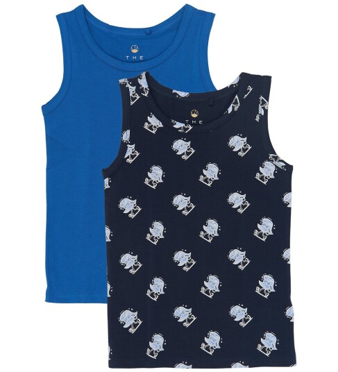 The New Tnthe New Tank Top 2 Pack Blue 122/128