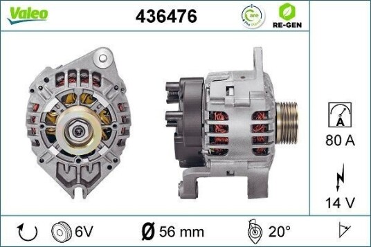 Dynamo VALEO 436476