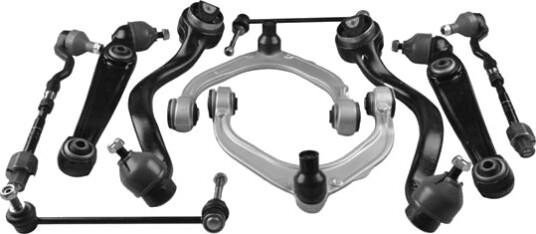 styresett, hjuloppheng TEDGUM TED35607