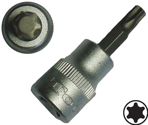 BATO Stifttopp kort 3/8" Torx 15.