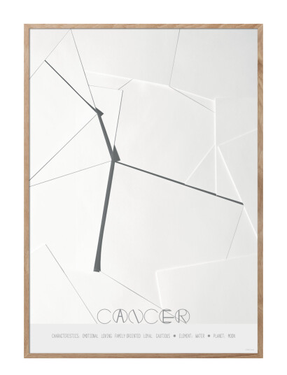 ChiCura Cancer - The Crab - Multi/patterned - 50X70CM ChiCura Cancer - The Crab - Multi/patterned - 50X70CM