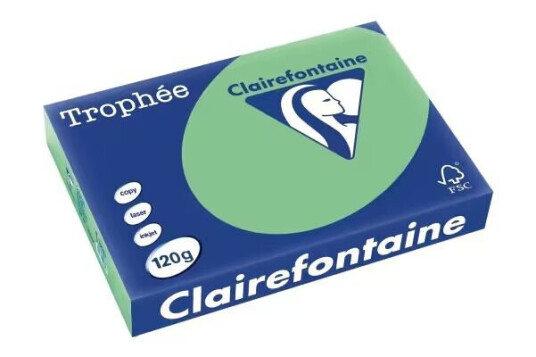 Clairefontaine Trophée A4 Kopiering A4 210x297 mm 120 g/m² Grønn