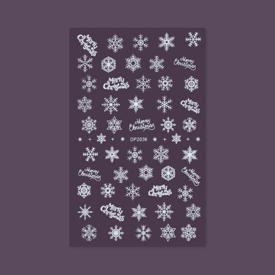 Brillbird Norge Stickers Christmas White dp-2036 Brillbird Norge Stickers Christmas White dp-2036