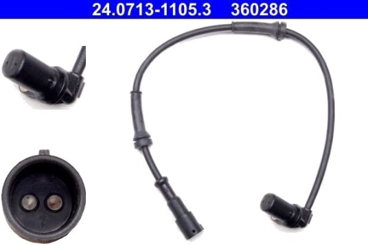 ATE 24.0713 1105.3 Sensor ABS