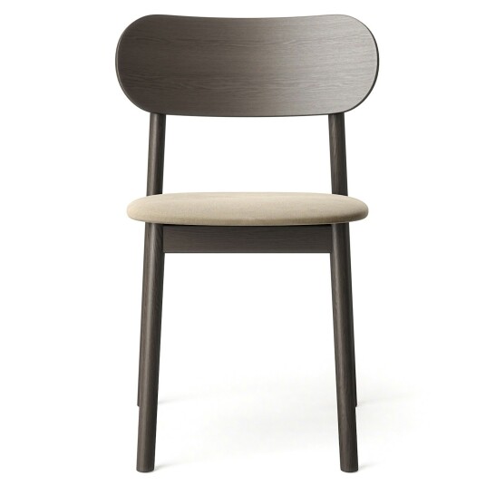 Decotique Elephant Stol Mørk Eik / Beige Fløyel