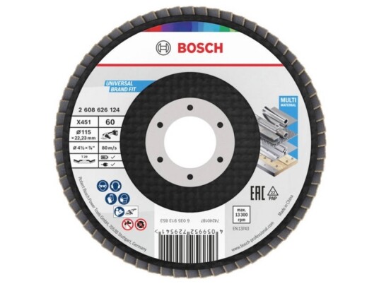 Bosch Accessories 2608626124 Metalskive Til Slibning Diameter 115 Mm 1 Stk Bosch Accessories 2608626124 Metalskive Til Slibning Diameter 115 Mm 1 Stk