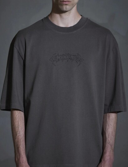 HAN Kjøbenhavn Love Corp Oversized Tee Brown M
