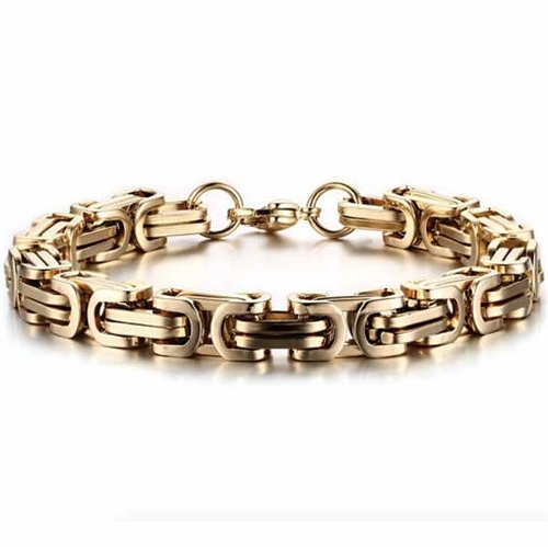 Gullbelagt rustfritt stål armbånd Gullbelagt rustfritt stål armbånd