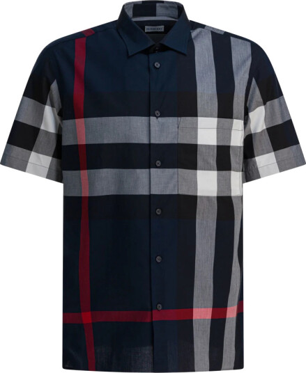 Burberry Herre Skjorter Blå M,