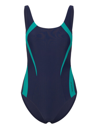Speedo Quantum Contour One Piece Navy 38