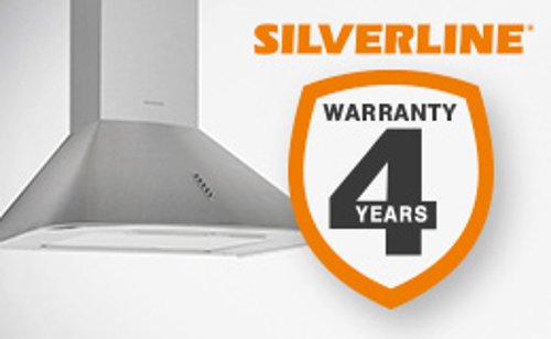 Silverline Sm 4223 Vega 120cm Sort Takintegrert Ventilator Silverline Sm 4223 Vega 120cm Sort Takintegrert Ventilator