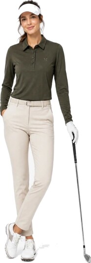 Cross Sportswear W Nikki Poloshirt Khaki green M