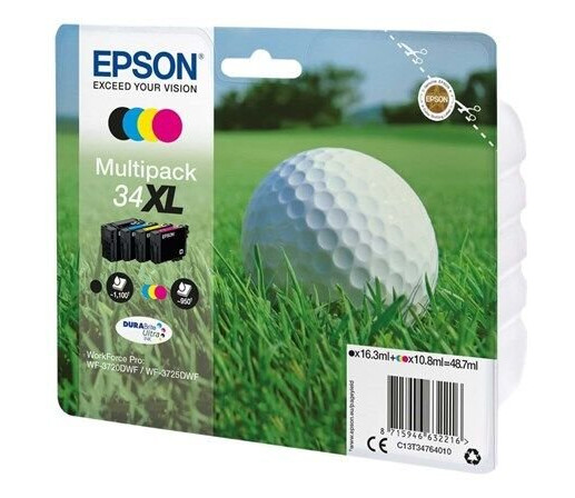 Epson 34XL - Blekkpatron Blå