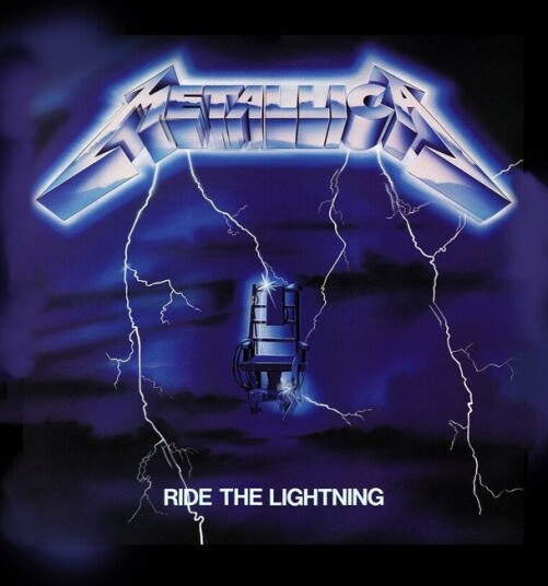 Rocksax Metallica Ride the Lightning Sherpa Fleece Throw 50 in x 60 in 78899413