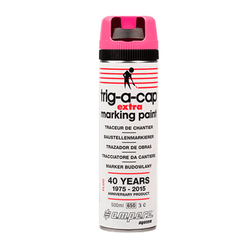 Merkespray 360 for entreprenører  Fluoriserende rosa farge   