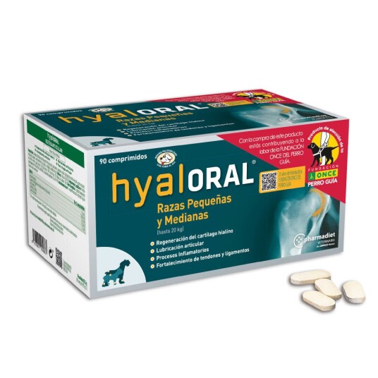 Hyaloral Små Og Mellomstore Raser 90 Tabletten