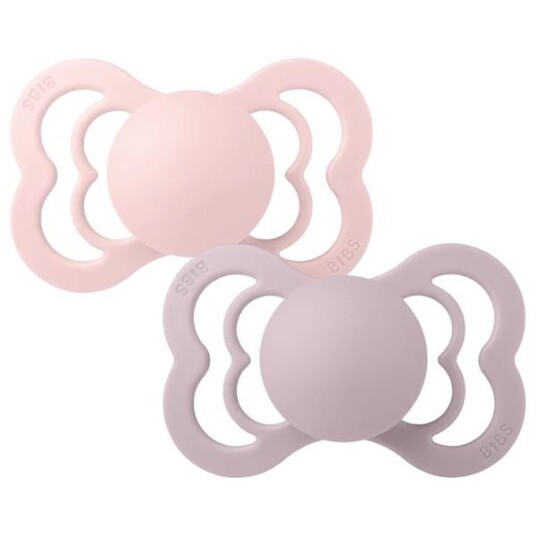 Bibs 2 Pack Supreme Silikon Smokker Blossom/lilac