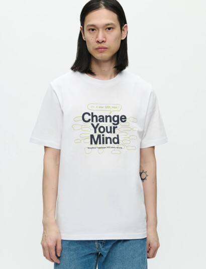 WOOD WOOD Wwbobby Tee Change 25220 - White - XL
