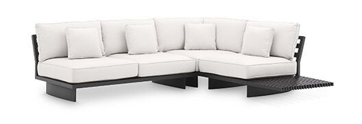 Royal Palm sofa svart