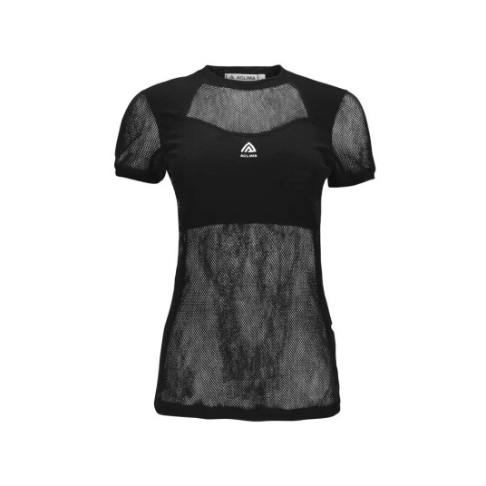 Aclima Women's WoolNet Light T-Shirt Jet Black M Aclima Women's WoolNet Light T-Shirt Jet Black M
