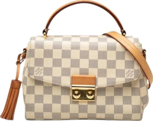 Louis Vuitton Vintage Dame Pre owned Hvit ONE SIZE, Louis Vuitton Vintage Dame Pre owned Hvit ONE SIZE,