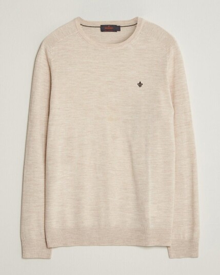 Morris Merino O-Neck Off White