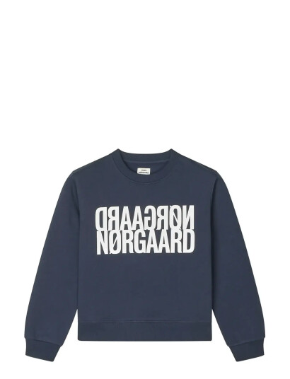 Mads Nørgaard Original Sweat Talinka Sweatshirt Navy 140