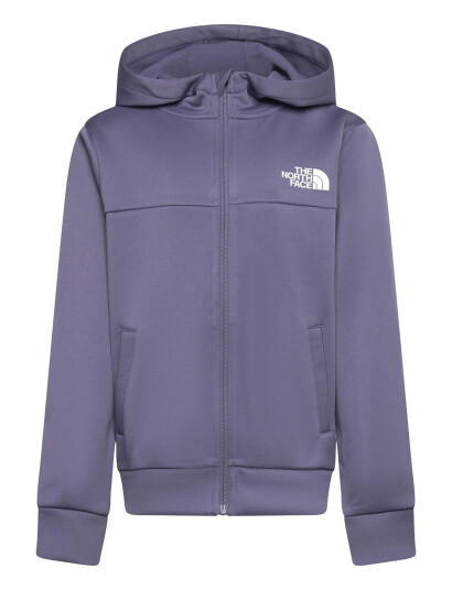 The North Face Teen Reaxion Fz Hoodie Purple 115-119