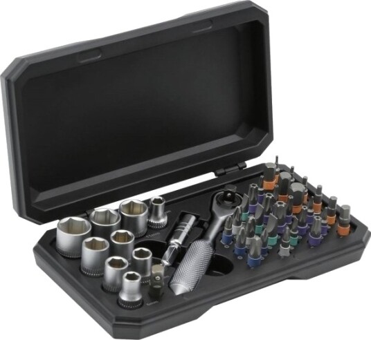 Toolcraft To-10351635 Bit-Boks Inkl. Mini-Rørnøkkel
