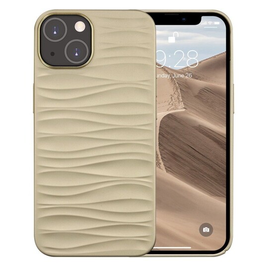 dbramante1928 iPhone 14 Dune Deksel - 100% Resikulert Plast - Sand dbramante1928 iPhone 14 Dune Deksel - 100% Resikulert Plast - Sand