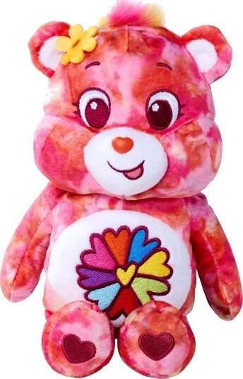 Simba Toys Care Bears Plush Flower Power Bear 23Cm Red ONE SIZE Simba Toys Care Bears Plush Flower Power Bear 23Cm Red ONE SIZE