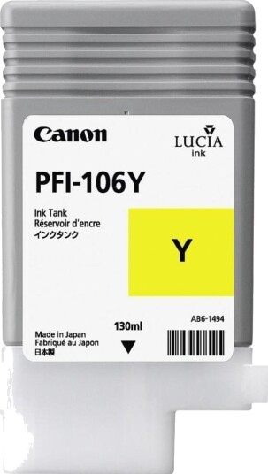 Canon Blekk Pfi-106 Yellow (351201604)