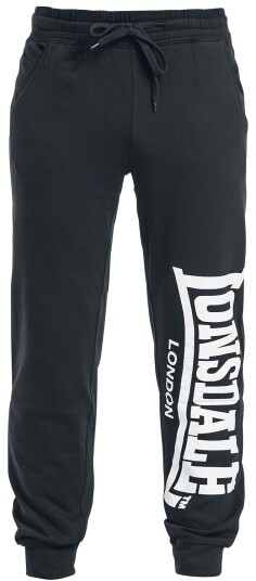 Lonsdale London Treningsbukse - Logo Large - S til 5XL - Herrer - svart Lonsdale London Treningsbukse - Logo Large - S til 5XL - Herrer - svart