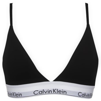 Calvin Klein BH Modern Cotton Lightly Lined Triangle Svart X-Small Dame Calvin Klein BH Modern Cotton Lightly Lined Triangle Svart X-Small Dame