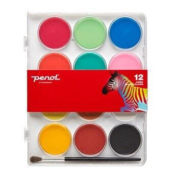 Penol Watercolours Jumbo x12 50mm